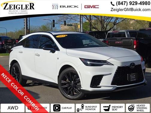 2023 Lexus RX 350 F SPORT Handling