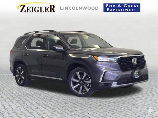 Modern Steel Metallic 2025 Honda Pilot Touring 8-Passenger