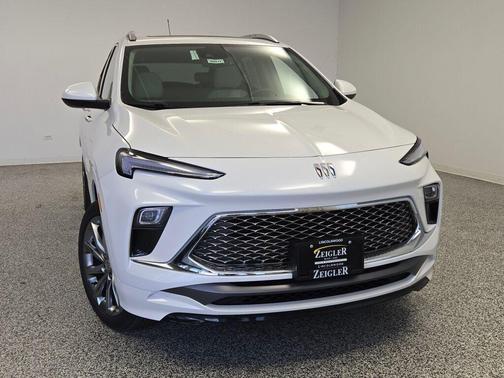 White Frost Tricoat 2026 Buick Encore GX Avenir