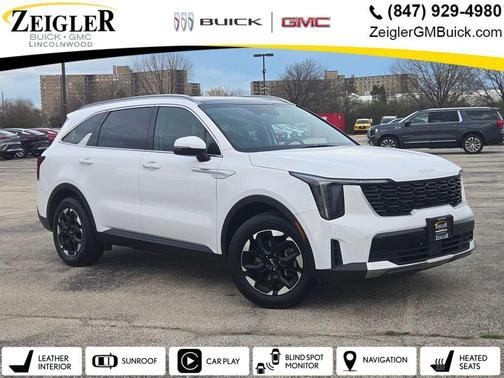 Glacial White Pearl 2024 Kia Sorento S