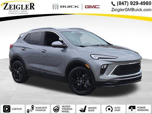 Moonstone Gray Metallic 2024 Buick Encore GX Sport Touring