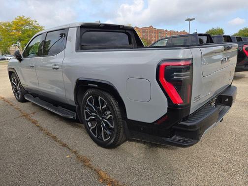 Thunderstorm Gray 2026 GMC Sierra EV Extended Range Elevation