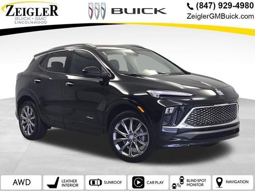 Ebony Twilight Metallic 2026 Buick Encore GX Avenir