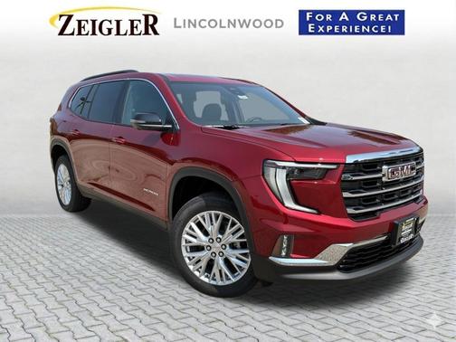 Volcanic Red Tintcoat 2026 GMC Acadia Elevation AWD