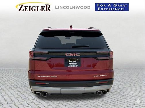 Volcanic Red Tintcoat 2026 GMC Acadia Elevation AWD