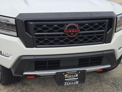 Glacier White 2023 Nissan Frontier PRO-4X