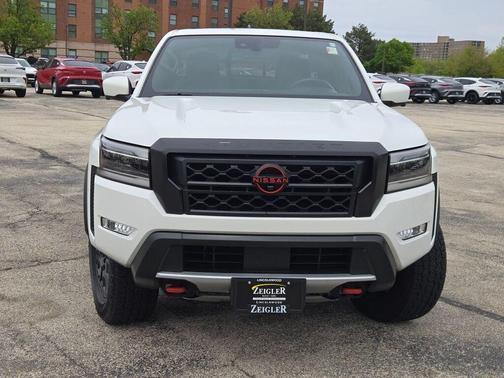Glacier White 2023 Nissan Frontier PRO-4X
