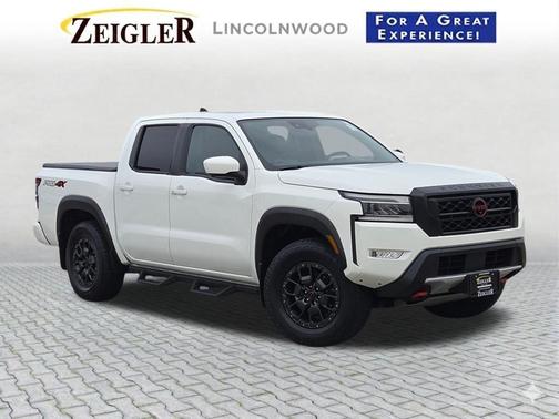 Glacier White 2023 Nissan Frontier PRO-4X