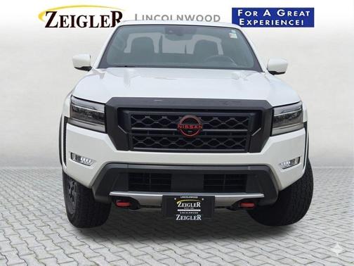 Glacier White 2023 Nissan Frontier PRO-4X
