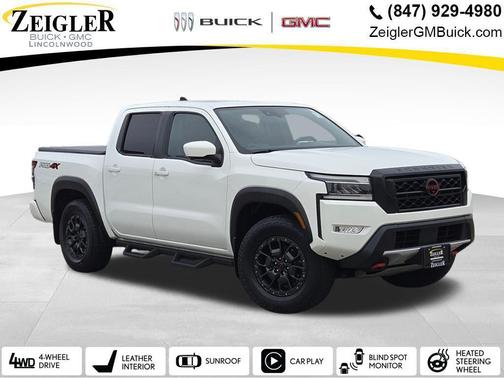 Glacier White 2023 Nissan Frontier PRO-4X