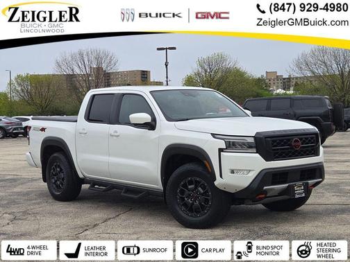 Glacier White 2023 Nissan Frontier PRO-4X