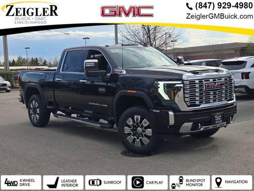 Onyx Black 2026 GMC Sierra 2500 Denali