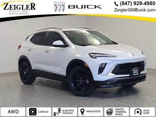 Summit White 2026 Buick Encore GX Sport Touring