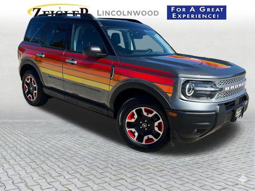 CARBONIZED GRAY METALLIC 2025 Ford Bronco Sport Free Wheeling