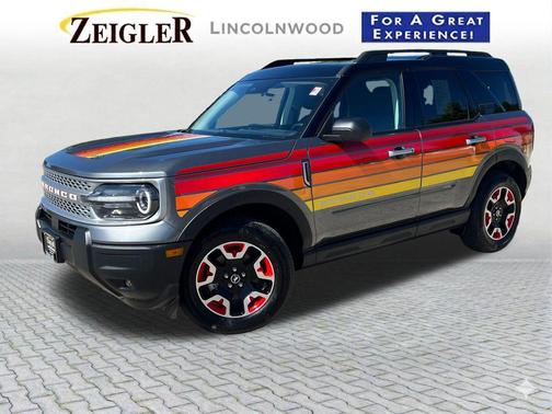 CARBONIZED GRAY METALLIC 2025 Ford Bronco Sport Free Wheeling