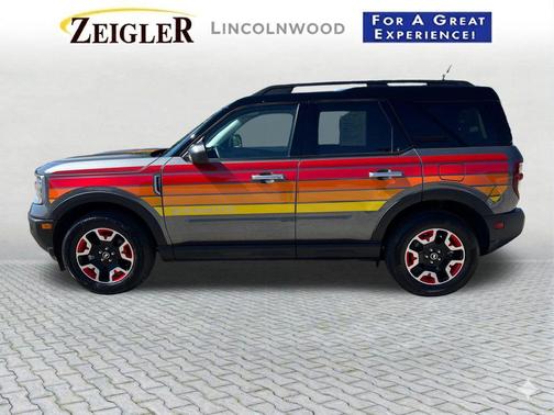 CARBONIZED GRAY METALLIC 2025 Ford Bronco Sport Free Wheeling