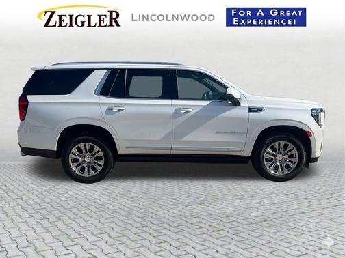 White Frost Tricoat 2022 GMC Yukon Denali