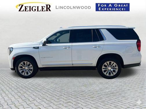 White Frost Tricoat 2022 GMC Yukon Denali