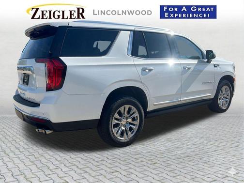 White Frost Tricoat 2022 GMC Yukon Denali