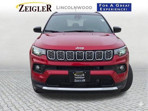 Red Hot Pearlcoat 2025 Jeep Compass Limited