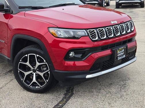 Red Hot Pearlcoat 2025 Jeep Compass Limited