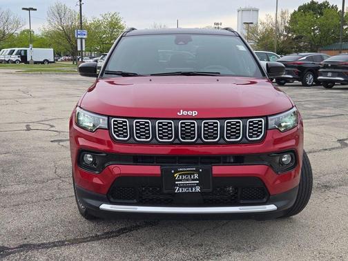 Red Hot Pearlcoat 2025 Jeep Compass Limited