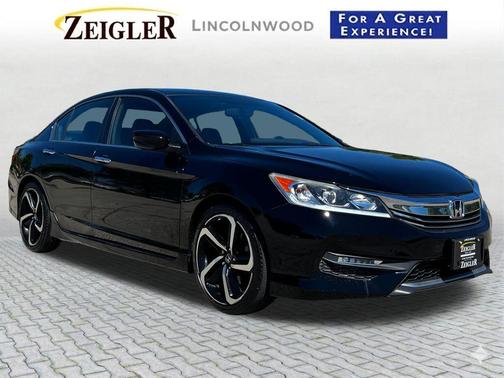 Crystal Black Pearl 2017 Honda Accord Sport