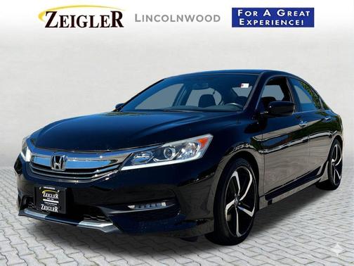 Crystal Black Pearl 2017 Honda Accord Sport