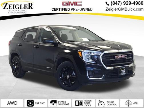 Ebony Twilight Metallic 2024 GMC Terrain SLE