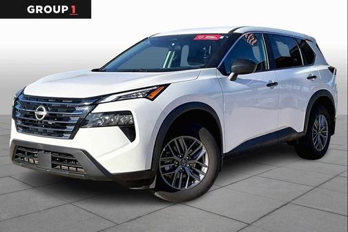 Glacier White 2025 Nissan Rogue S