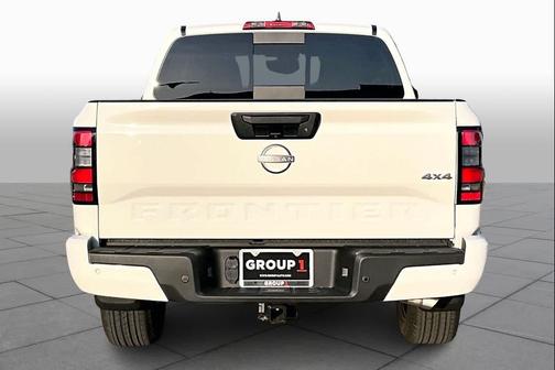 Glacier White 2026 Nissan Frontier SV