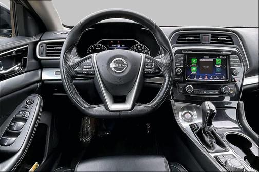 Deep Blue Pearl 2023 Nissan Maxima SV Xtronic CVT