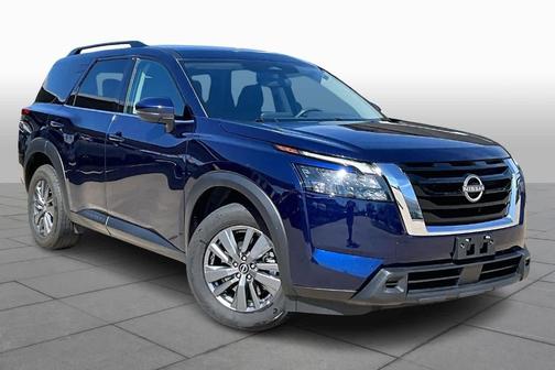 Deep Ocean Blue 2025 Nissan Pathfinder SV