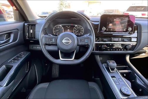 Scarlet Ember Tintcoat 2025 Nissan Pathfinder SV