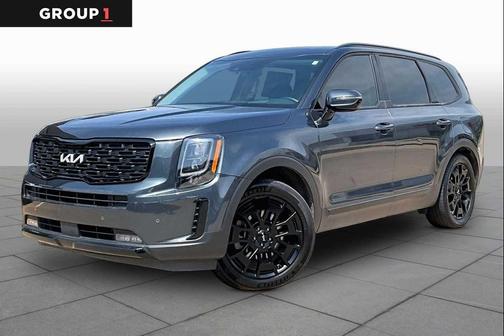 Gray 2022 Kia Telluride SX