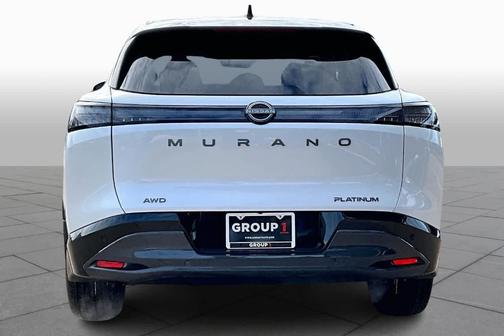 White / Black 2026 Nissan Murano Platinum