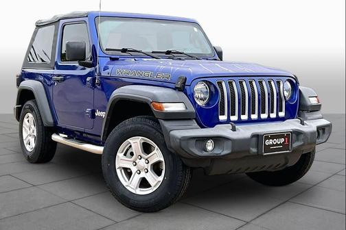 Ocean Blue Metallic Clearcoat 2019 Jeep Wrangler Sport S