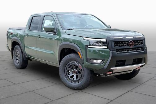 Green 2026 Nissan Frontier PRO-4X