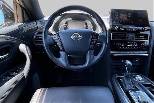 Aspen White Tricoat 2023 Nissan Armada SL 4WD