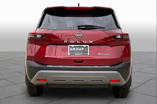 Scarlet Ember Tintcoat 2023 Nissan Rogue SV