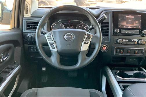 Gun Metallic 2024 Nissan Titan SV