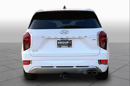 Hyper White 2022 Hyundai PALISADE Calligraphy