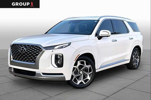 Hyper White 2022 Hyundai PALISADE Calligraphy