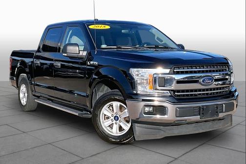SHADOW BLACK 2018 Ford F-150 XLT
