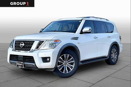 Pearl White Tricoat 2019 Nissan Armada SL