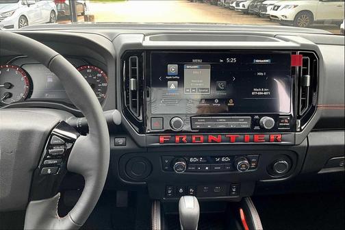 Black 2026 Nissan Frontier PRO-X