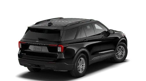 Agate Black Metallic 2026 Ford Explorer Active