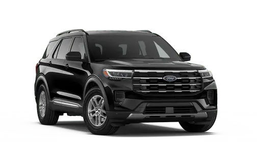 Agate Black Metallic 2026 Ford Explorer Active