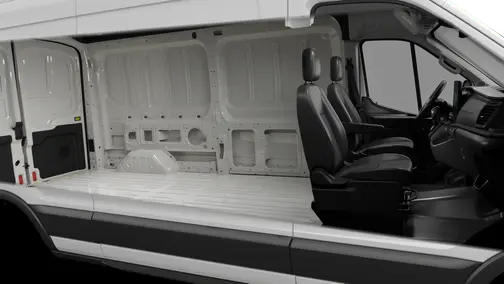 Oxford White 2026 Ford Transit-250 Cargo Van