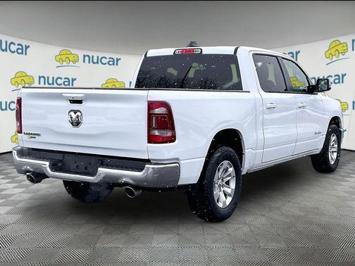 Bright White Clearcoat 2024 RAM 1500 Laramie